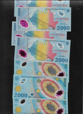 2000 lei 1999 eclipsa unc pret pe bucata foto