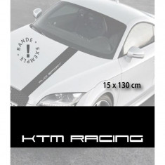 Sticker capota KTM RACING foto