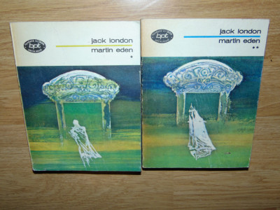 Martin Eden -Jack London 2 vol.-Bpt nr:877,878 foto
