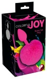 Cumpara ieftin Plug Anal Colorful Joy Bunny Tail