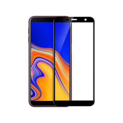 Folie Sticla Tempered Glass Samsung Galaxy J4 Plus 2018 j415 J6 Plus 2018 j610 Full Cover Full Glue 4D/5D Black foto