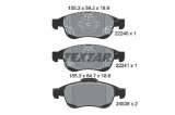 Set placute frana TEXTAR 2224001