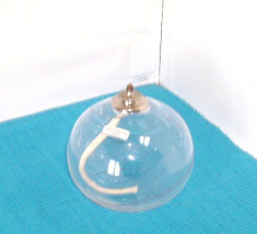 Lampa cristal pentru ulei sau petrol aromat - Line 2 - design Anna Ehrner, BODA foto