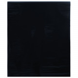 Folie pentru fereastra statica, negru mat, 45x1000 cm, PVC GartenMobel Dekor, vidaXL