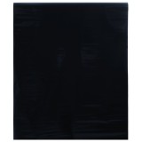 VidaXL Folie pentru fereastră statică, negru mat, 45x1000 cm, PVC