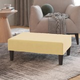 Taburet, crem, 78x56x32 cm, catifea