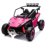 Cumpara ieftin UTV electric pentru 2 copii Kinderauto Vector Dune-Buggy 300W 24V, premium Roz