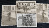 Set de 4 fotografii, personal medical civil si militar, al doilea razboi mondial