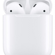 Casti Stereo Wireless Apple AirPods 2 MV7N2ZM/A, Bluetooth (Alb)