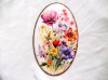 Tablou pe lemn flori viu colorate 46147