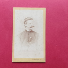 CDV Alba Iulia Carlsburg Atelier foto Gyula Fehervart Uniforma Militar Military