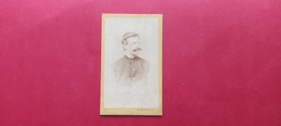 CDV Alba Iulia Carlsburg Atelier foto Gyula Fehervart Uniforma Militar Military foto