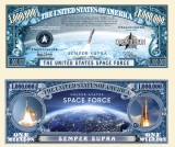!!! SUA = FANTASY NOTE - US SPACE FORCE - 2019 - UNC