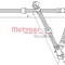 Conducta / cablu frana NISSAN PRIMERA Break (WP12) (2002 - 2016) METZGER 4110395