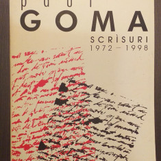 SCRISURI - 1972-1998 - PAUL GOMA