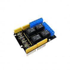 Modul Shield Releu 4-canale pentru Arduino UNO R3, 5V, KS0251 foto