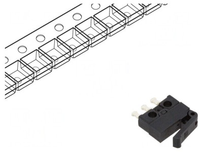 Comutator cu Senzor SMT 2 SPDT 0,3A 30VDC foto