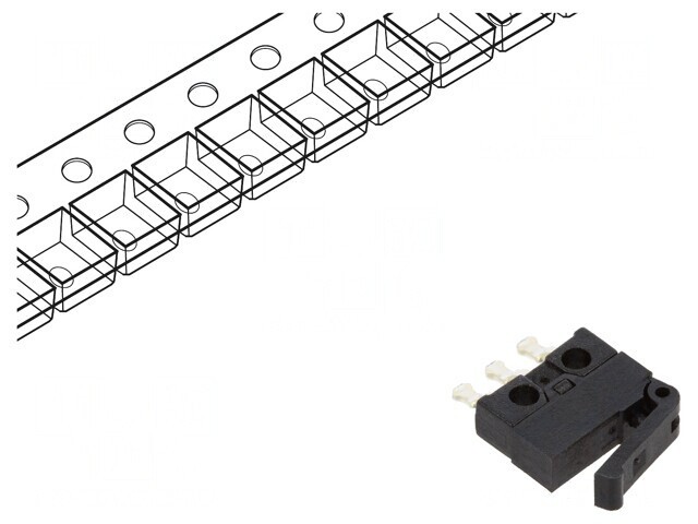 Comutator cu Senzor SMT 2 SPDT 0,3A 30VDC