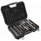 Set chei tubulare 6-puncte NEO TOOLS 46 piese, fixare 1/2 și 1/4