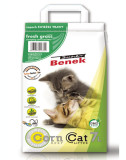 BENEK Super Corn Cat Asternut pentru litiera, miros de iarba proaspata 7 L