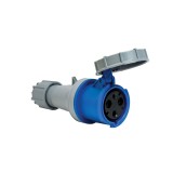 Priza monofazica mobila pe cablu 3 poli 63A 1P+N+E 6h CEE 230V IP67