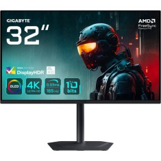Monitor LED GIGABYTE Gaming MO32U 31.5 inch UHD QD-OLED 0.03 ms 165 Hz HDR USB-C FreeSync Premium Pro