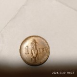 -Y- MONEDA ROMANIA 1 LEU 1941, Europa