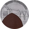 Polonia 20 zloti 2002,Castle in Malborku, BU, Argint .925 .28.28 g ,insertie ceramica, Europa