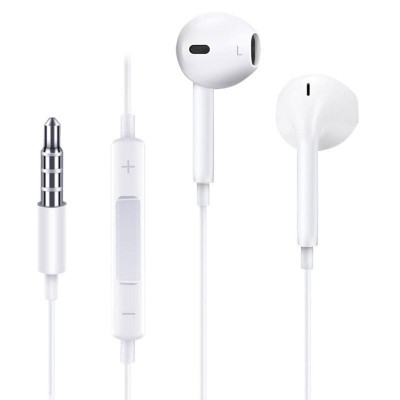 Casti audio JR-EP1, Joyroom, 3.5 mm, Alb foto