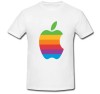 Tricou &quot; Apple curcubeu &quot;