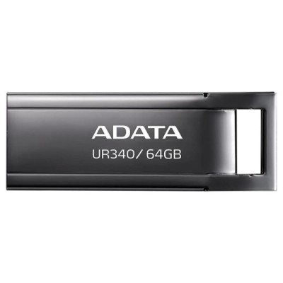 Stick de Memorie 64GB - Adata (AROY-UR340-64GBK) - Metallic Black foto