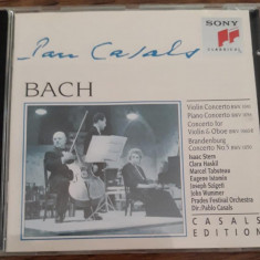 CD Johann Sebastian Bach ‎– Paul Casals Bach Concertos