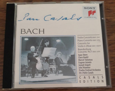 CD Johann Sebastian Bach &amp;lrm;&amp;ndash; Paul Casals Bach Concertos foto