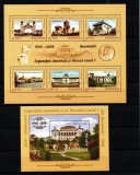 Centenarul Expoziției Generale și al Parcului Carol I din București, 2006, bloc de 6 timbre+colita dantelata, nr. lista 1724a+1725, MNH