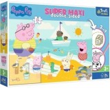 Puzzle Trefl Primo 24 Super Maxi - Peppa Pig