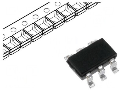 Amplificator de măsurare IC 500kHz 2-5.5V SOT23-6 foto