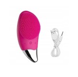 Cumpara ieftin Perie sonica pentru curatarea tenului si masaj facial, cablu USB, 4 viteze ajustabile, impermeabil, 13.5 x 5.5 x 2.5 cm, Oem