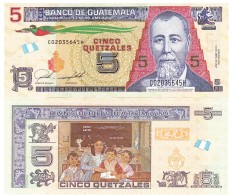 Guatemala 5 Quetzales 2021 P-122a UNC