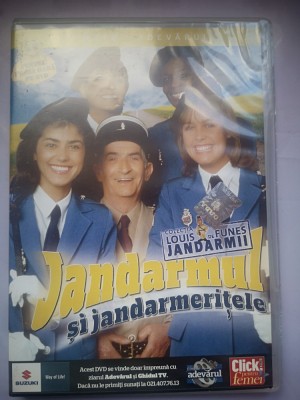 DVD film - Jandarmul si jandarmeritele - Colectia Louis de Funes Jandarmii - Filmele Adevarul foto