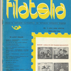 Romania, revista Filatelia nr. 2/1989 (393)