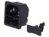 Conector Alimentare AC Soclu Tată 10A 250V IEC 60320