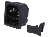 Conector Alimentare AC Soclu Tată 10A 250V IEC 60320