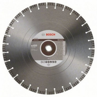 Bosch Best disc diamantat 450x25.4x3.6x12 mm pentru materiale abrazive foto