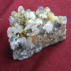 Specimen minerale - CUART, CALCITA SI PIRITA (C8)