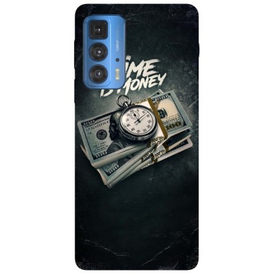 Husa compatibila cu Motorola G20 model Time is money, Silicon, TPU, Viceversa foto