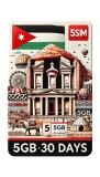 eSIM Jordan 5GB 30Days
