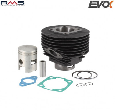 Set motor (kit cilindru) Vespa 125 Primavera - Primavera ET3 - PK 125 - PK 125 ETS - PK 125 XL 2T AC 125cc diametru 55 mm bolt 15 (EVOK) foto