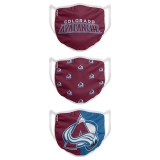 Colorado Avalanche măști Foco set of 3 pieces EU - dospěl&aacute; velikost