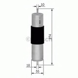 Filtru combustibil BMW Seria 3 Cupe (E46) (1999 - 2006) BOSCH 0 450 906 450