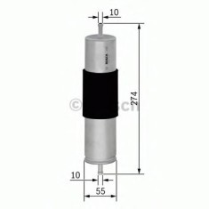 Filtru combustibil BMW Seria 3 (E46) (1998 - 2005) BOSCH 0 450 906 450